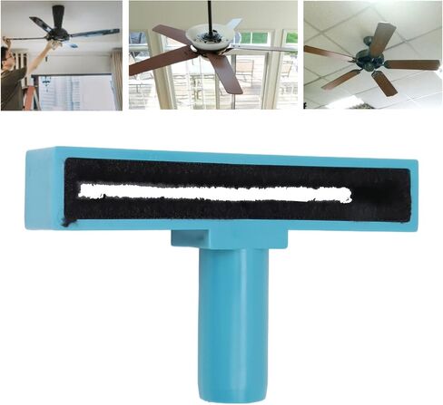 Ceiling Fan Cleaner, Reusable Washable Fan Blade Cleaning Brush Duster for Home Ceiling Fan Cleaning (Blue) in Saudi Arabia