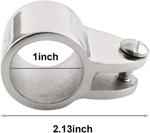 2pcs 316 Stainless Steel Bimini Top Jaw Slide Inside Dia. 1 Inch Easy Install Marine Hardware in Saudi Arabia
