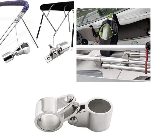 2pcs 316 Stainless Steel Bimini Top Jaw Slide Inside Dia. 1 Inch Easy Install Marine Hardware in Saudi Arabia