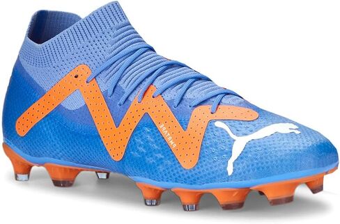 PUMA Future Pro FG/AG Blue Glimmer/Puma White/Ultra Orange 11 D (M) in Saudi Arabia