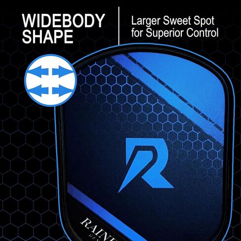 16MM Graphite Carbon Fiber Pickleball Paddle | Best Pickleball Paddles 2023 | USA Pickleball Approved in Saudi Arabia