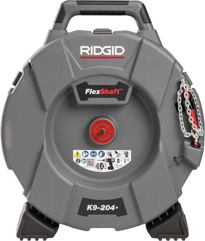 RIDGID 64273 نموذج K9-204 مجموعة آلة تنظيف الصرف FlexShaft لأنابيب 2 "-4" in Saudi Arabia