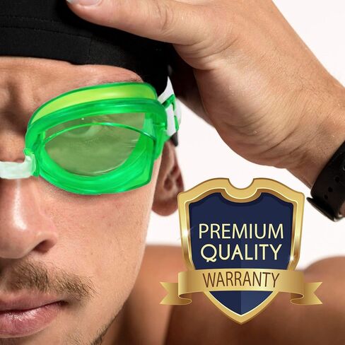 Water Gear No-Leak Anti-Fog Goggles - Adjustable Split Headband - UV Protection Wide Angle Lens in Saudi Arabia