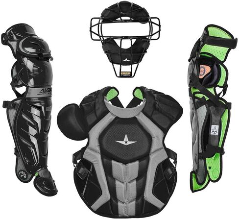 All Star S7 Axis NOCSAE Certified Adult Solid Baseball Catcher's Kit in Saudi Arabia