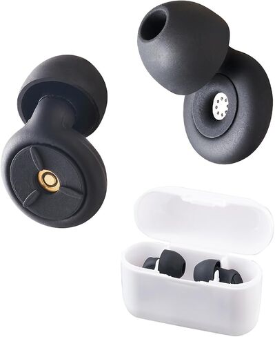 Sleeping Ear Plugs for Noise Reduction, Soft Silicone Earplugs for Sleeping, Comfortable and Effective for Deep Sleep, Noise Sensitivity - 6 Ear Tips in S/M/L – 28dB (White) in Saudi Arabia