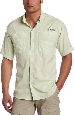 قميص Tamiami II للرجال بأكمام قصيرة من Columbia Sportswear (مقاس XX-Large، ليموني فاتح) in Saudi Arabia