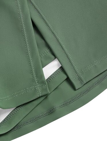 ZAFUL النساء عالية الخصر بيكيني مجموعات اللون كتلة قطعتين ملابس السباحة رياضي رفع ثوب السباحة مع السباحة التنانير ملابس السباحة in Kuwait