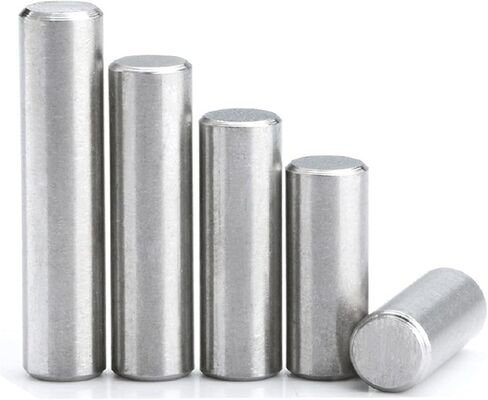 5 قطعة M6x40mm وتد دبابيس 304 الفولاذ المقاوم للصدأ أسطواني دبوس أوتاد دعم الرفوف ربط العناصر GB119 ثابت دبوس رمح in Saudi Arabia