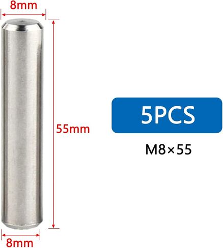 5 قطعة M6x40mm وتد دبابيس 304 الفولاذ المقاوم للصدأ أسطواني دبوس أوتاد دعم الرفوف ربط العناصر GB119 ثابت دبوس رمح in Saudi Arabia