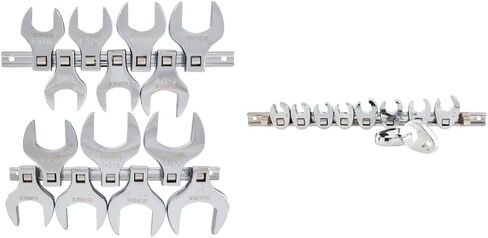 SUNEX TOOLS 9721 1/2" Drive Fractional Jumbo Straight Crowfoot Wrench Set, 14-Piece in Saudi Arabia