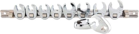 SUNEX TOOLS 9721 1/2" Drive Fractional Jumbo Straight Crowfoot Wrench Set, 14-Piece in Saudi Arabia