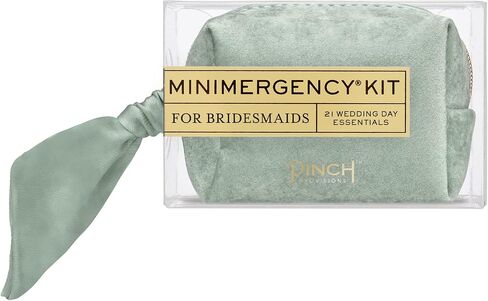 Pinch Provisions Velvet Minimergency Kit for Bridesmaids, includes 21 Emergency Wedding Day Must-Have Essentials, Perfect Bridal Shower and Bridesmaids Proposal Gift in Saudi Arabia