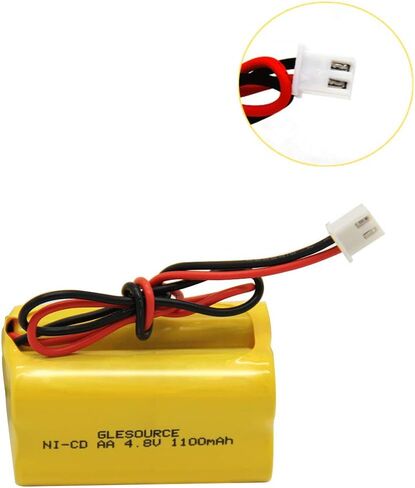 BL93NC487 BL93NC484 BAA48R Ni-Cd 4.8V 1100mAh Exit Sign Emergency Light Battery Replacement (2 Pack) in Saudi Arabia
