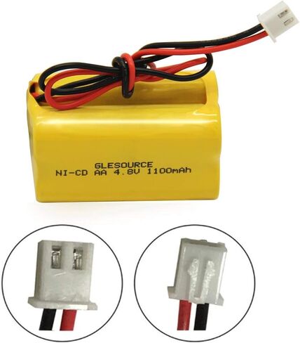 BL93NC487 BL93NC484 BAA48R Ni-Cd 4.8V 1100mAh Exit Sign Emergency Light Battery Replacement (2 Pack) in Saudi Arabia