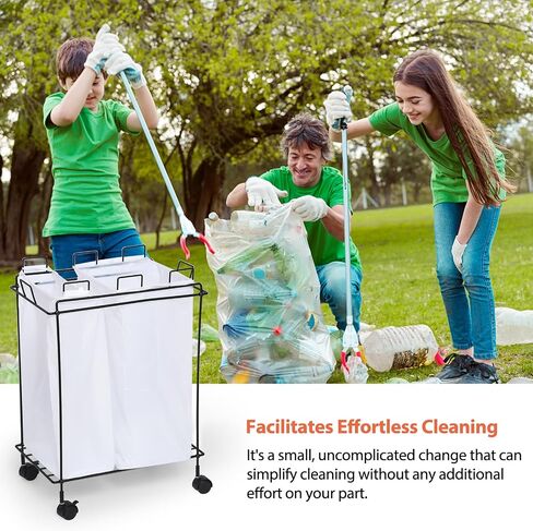 Garbage Bag Holder Portable Trash Rack Can with 30 PCS Trash Bags Outdoor Waste Bins Camping Trash Can for Indoor Outdoor RV Picnic Kitchen Home Use in Saudi Arabia