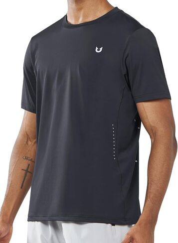NORTHYARD Men's Athletic Shirts Workout Short Sleeve UPF50+ Fishing Shirt Gym T-Shirt Quick Dry Tops Tees Running Rashguards in Saudi Arabia