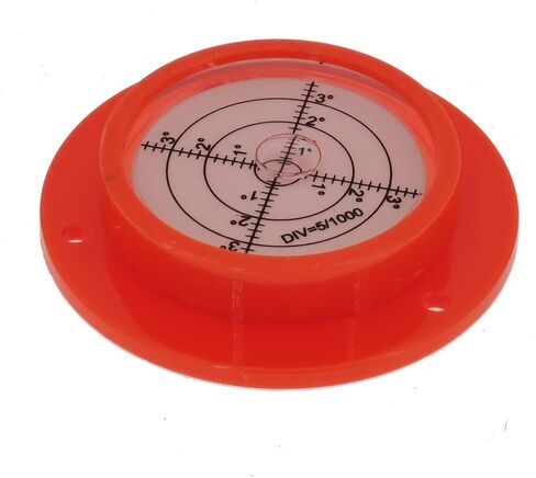 فقاعة مستوى المياه الأفقية ذات المستوى العالمي، فقاعة صغيرة مستقيمة من خلال 90 × 17 مم، مضخة مياه مداد، مستوى السيارة (قشرة صفراء بيضاء) in Kuwait