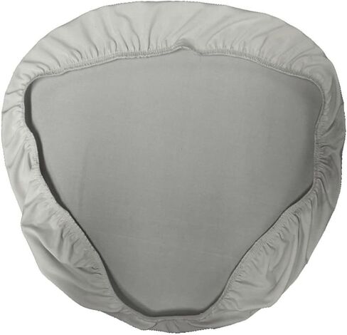 LA Linen Pack-4 Spandex Chiavari Chair Cushion Cover, Emerald Green in Saudi Arabia