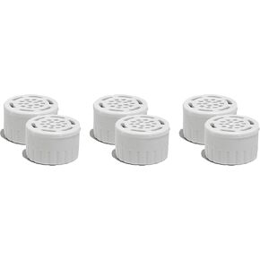 Nispira Replacement Air Filter Cartridge Compatible with TurbClean CPAP Mask Cleaner Sanitizing Machine. Fits WQ30 / WQ60 / GSTxpro, 6 Packs
