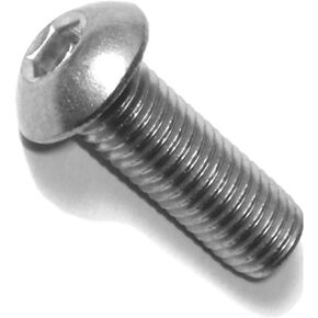 014973178437 Button Head Socket Cap Screws, 1/4-28 x 3/4, Piece-8