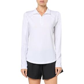 PGA TOUR Women's Sun Protection Long Sleeve Golf Shirt with Mesh Panels