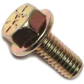 014973371074 Grade 8 Coarse Hex Flange, 5/16-18 x 3/4-Inch, 8-Piece
