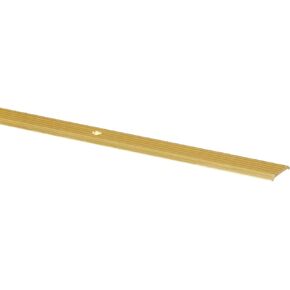M-D Building Products 79046 Fluted 3/4-Inch by 36-Inch Seam Binder, Satin Brass