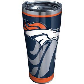 كوب Tervis ذو الجدران الثلاثية NFL Denver Broncos المعزول يحافظ على المشروبات باردة وساخنة، 30oz - الفولاذ المقاوم للصدأ، Rush in Saudi Arabia