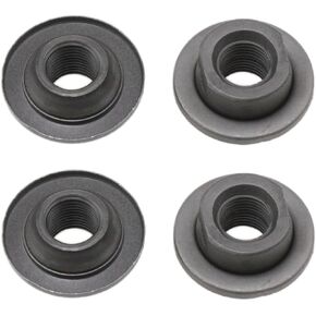 Bicycle Axle Nut Bicycle Rear Axle Nut Hub Nut Bike Axle Nut 3/8Inch Rear Axle Nut 4PCS