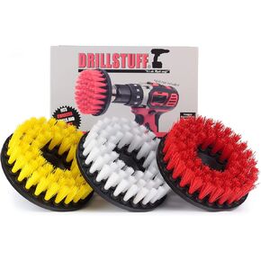 Cleaning Supplies - Drill Brush - Leather Cleaner - Shower Door - Upholstery - Carpet - Bathroom Accessories - Shower Cleaner - Bathtub - Tile - Outdoor - Scrub Brush - Garden - Bird Bath - Granite