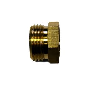 Anderson Metals 57480-1208 Brass Garden Hose Fitting, Connector, read ¾" Male GHT x ½" Female NPT