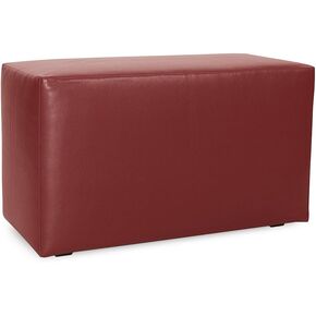 Howard Elliott Replacement Slipcover Exclusively Made for Howard Elliott Universal Bench, 100% Polyurethane Fabric (Bench Not Included), Avanti White