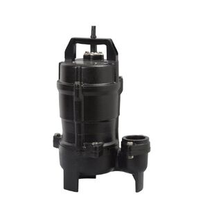 Tsurumi Pump 50UT2.4S 2'' 1/2HP Submersible Sewage & Wastewater Sump Pump, Blue