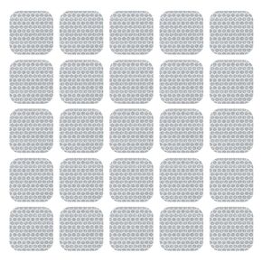 PATIKIL Reflective Stickers, 30 Pcs Safety High Visibility Reflective Sticker Waterproof Driveway Reflectors for Bicycle, Motorcycle, Fluorescent Yellow (Square)