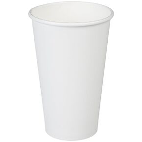 Amazon Basics Paper Hot Cup, 12 Ounce, 1000 Count, Pack of 1, White