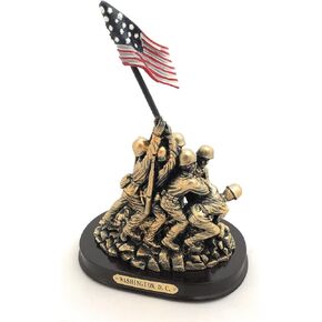 Washington DC Us Marine Corps War Memorial Figurine: The Iwo Jima Memorial (8")