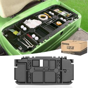 10L0L Golf Cart Under Seat Storage Tray Fits for Club Car Precedent 48V Electric Golf Cart Original Trojan Battery Underseat Organizer Container Holder Plate
