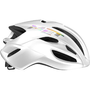 MET – RIVALE MIPS | Road Cycling Bike Helmet | Small | Holographic White