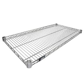 Nexel Additional Wire Shelf for Wire Shelving Units, 21"W x 42"L Chrome, 800lb Capacity, NSF Approved, Includes 1 Shelf and 4 Shelf Clips