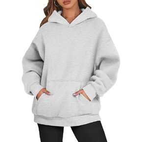 ATHMILE Womens Oversized Hoodies Fleece Sweatshirts Long Sleeve Sweaters Pullover Fall Clothes with Pocket