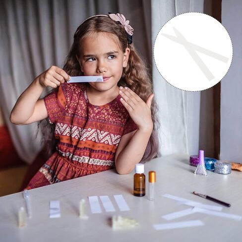 ARTIBETTER 200pcs Perfume Fragrance Test Strips Aromatherapy Perfume Test Paper Strips for Testing Fragrances and Essential Oils (White) in Saudi Arabia