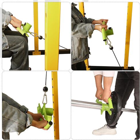 T Bar Row Landmine Attachment: Multi-Grip Lat Pull Down Bar for Cable Machine Attachments & T Bar Row Landmine Attachment for Barbell Home Gym Workout in Saudi Arabia