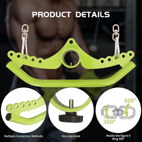 T Bar Row Landmine Attachment: Multi-Grip Lat Pull Down Bar for Cable Machine Attachments & T Bar Row Landmine Attachment for Barbell Home Gym Workout in Saudi Arabia