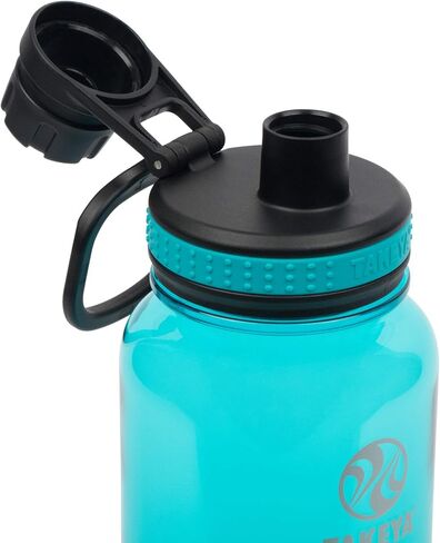 Takeya 24 oz Tritan Plastic Sport Water Bottle with Spout Lid, Premium Quality, BPA Free Food Grade Materials, Ocean in Saudi Arabia