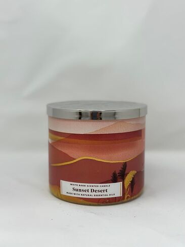 Sun Desert 3-Wick Candle 14.5 oz / 411 g [Made with Natural Essential Oil] in Saudi Arabia