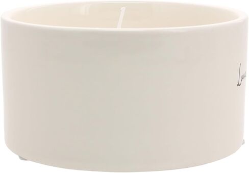Pavilion - Home Sweet Home - 10 oz Soy Wax Ceramic Vessel Candle Housewarming Apartment-Warming Gift Present Neutral Home Decor in Saudi Arabia
