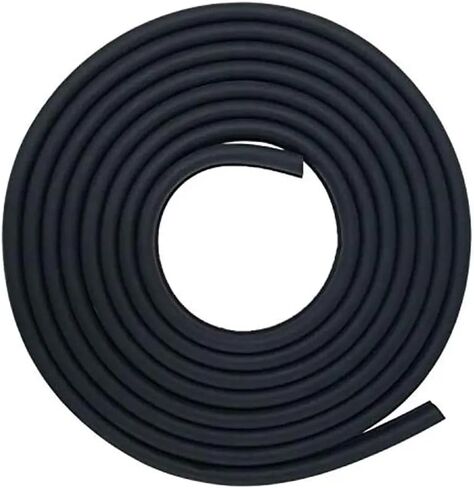 3/8 x 8' to 16' White or Black Self-Adhesive Foam Weatherstripping for Windows and Doors - Door Draft Stopper, Noise Reducer, and Insulation for Home, Office, and Vehicle (White) in Saudi Arabia