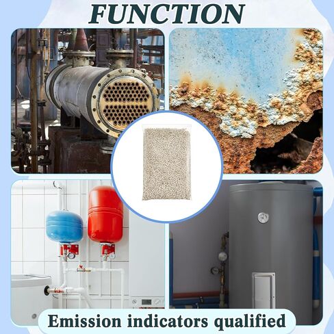 2 كيس بإجمالي 6.6 رطل إعادة تعبئة مُعادل المكثفات 5-6 مم المكثفات يحيد الكرات تخليل النفايات السائلة المياه الحمضية تزيد القلوية تكثيف سخان المياه حشو مُعادل in Kuwait