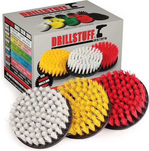 Cleaning Supplies - Drill Brush - Leather Cleaner - Shower Door - Upholstery - Carpet - Bathroom Accessories - Shower Cleaner - Bathtub - Tile - Outdoor - Scrub Brush - Garden - Bird Bath - Granite in Saudi Arabia