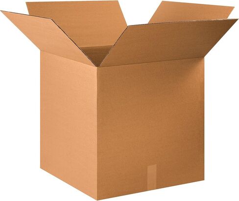 BOX USA 10 Pack of Multi-Depth Corrugated Cardboard Boxes, 22" L x 22" W x 22" H, Kraft, Shipping, Packing and Moving in Saudi Arabia